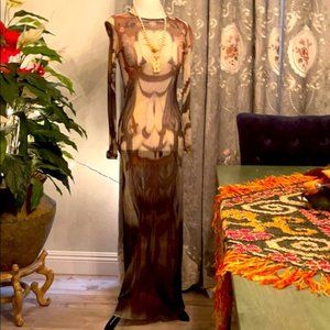 Vivienne Tam buddha dress (1997)  one size fits most